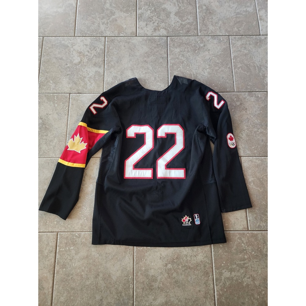 Nike Jamie Benn Team Canada 2014 Sochi Olympics Hockey Jersey Black Mens L 22 - Picture 4 of 12